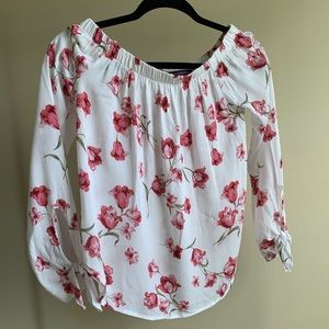 Floral print top